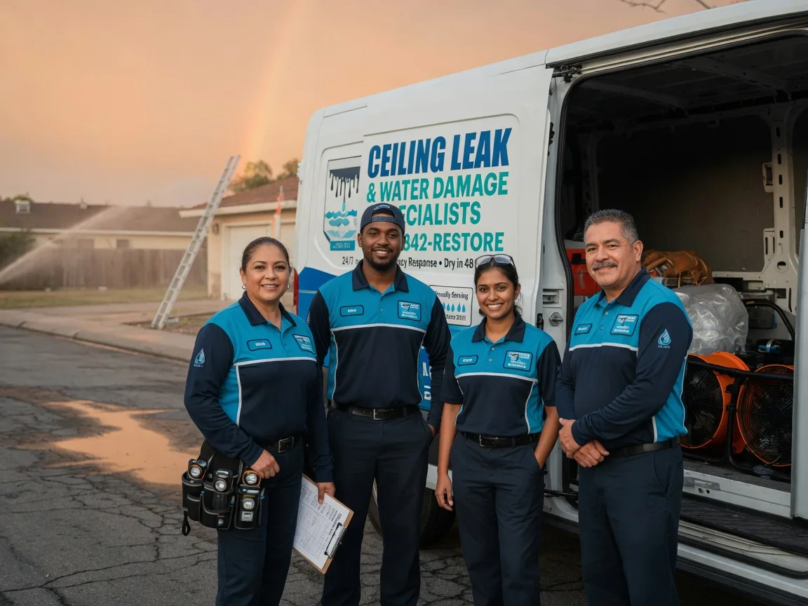 Ceiling Leak Cleanup company in Medway, OH