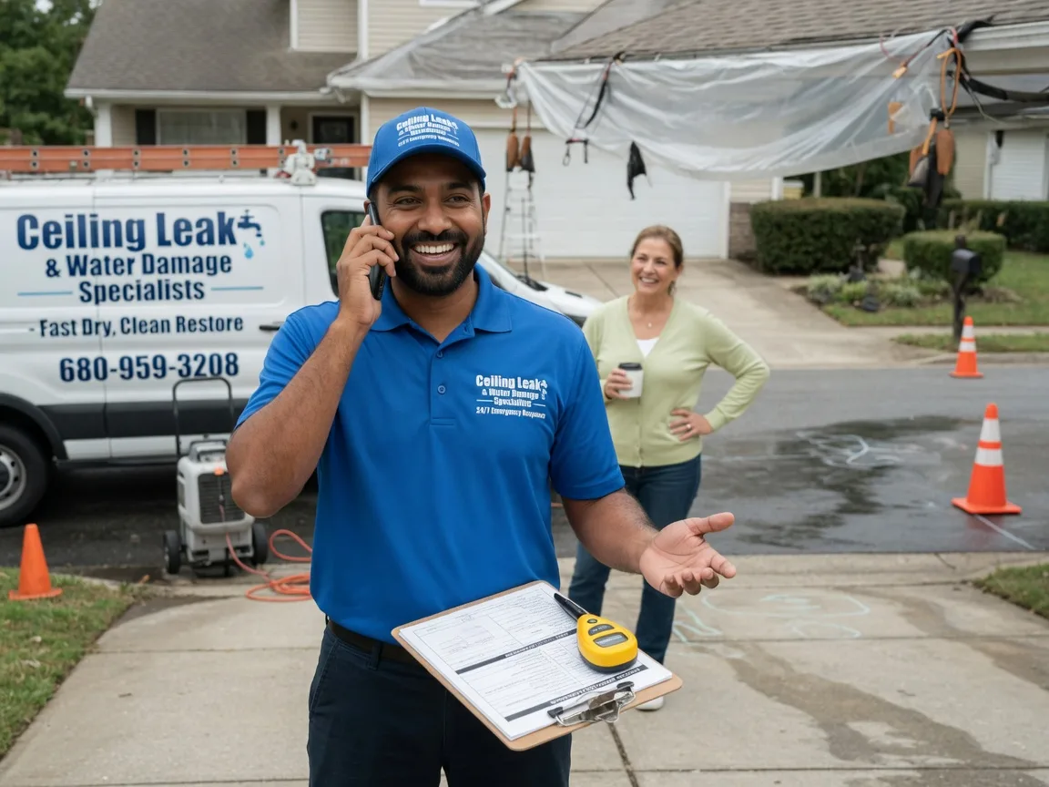 Ceiling Leak Cleanup Medway, OH FAQs